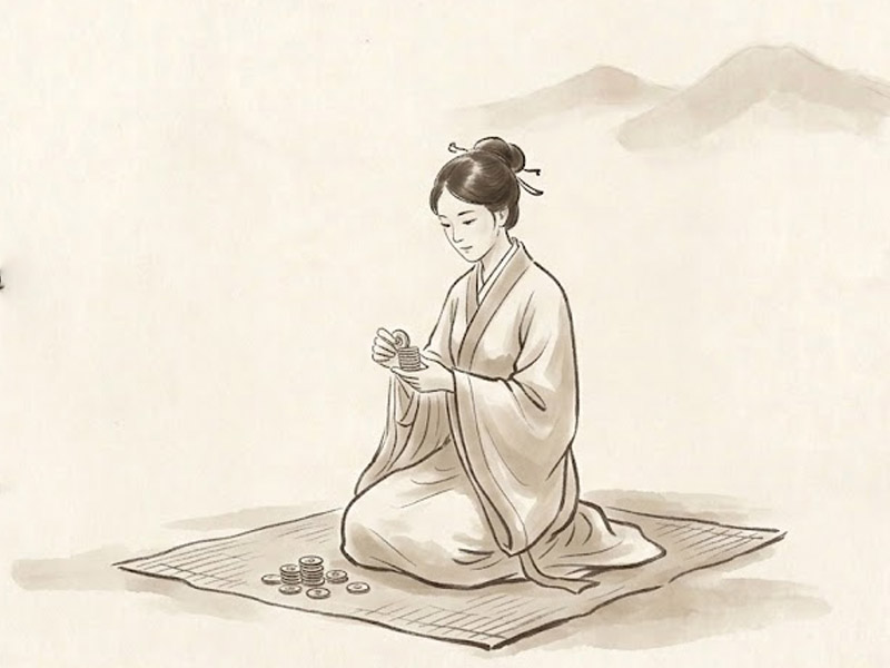 Đào Hoa cùng Song Hao trong cung Tài Lộc