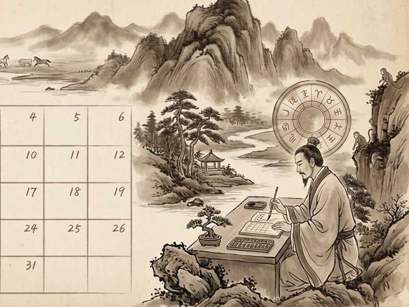 Xác định Nguyệt Vận trong Tử Vi và ví dụ cụ thể