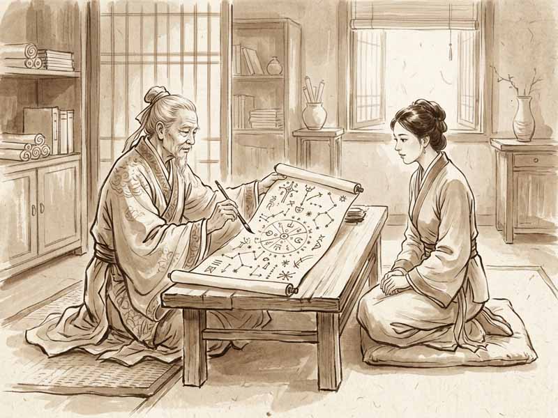 ứng dụng lục hợp trong luận giải lá số tử vi