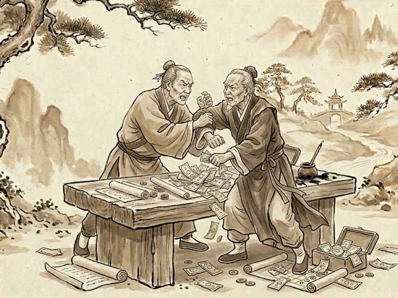 Cung Tài Bạch có Địa Kiếp, Kình Đà 