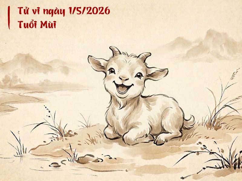 tử vi ngày 1/5/2026 tuổi Mùi
