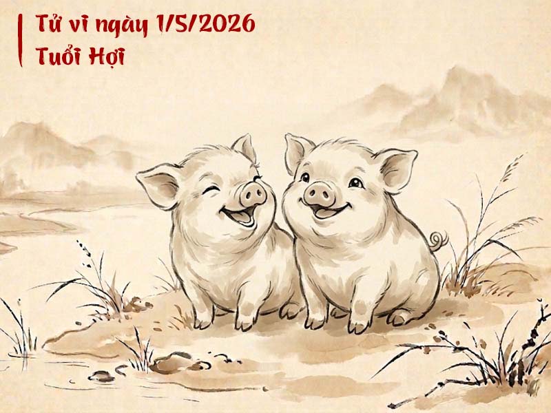 tử vi ngày 1/5/2026 tuổi Hợi
