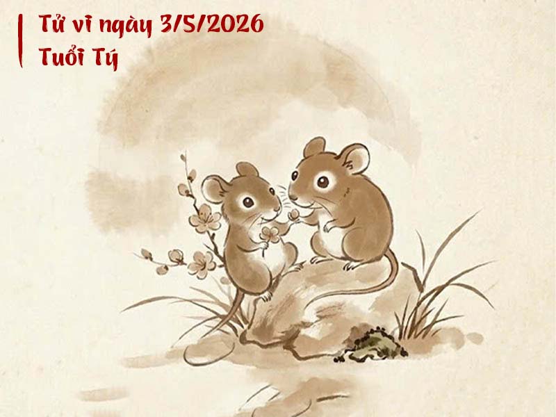 Tử vi ngày 3/5/2026 tuổi Tý