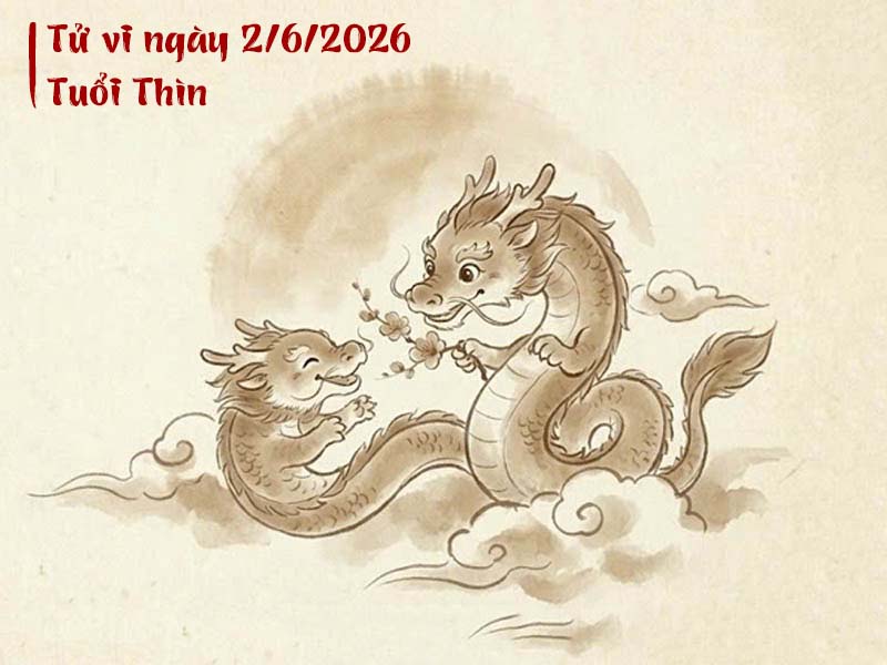 Tử vi tuổi Thìn 2/6/2026