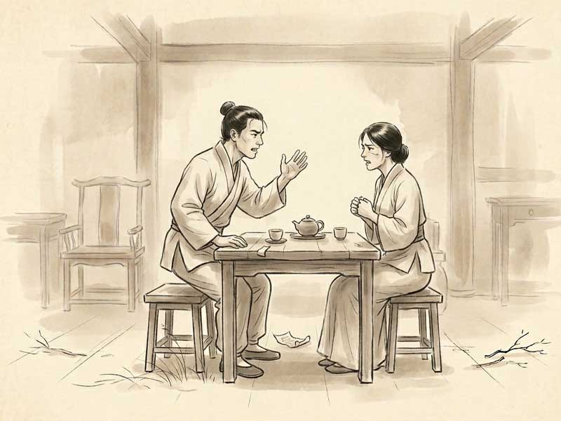 Không Kiếp Giáp Sát khiến tình cảm nhiều trắc trở, dễ rạn nứt do cái tôi