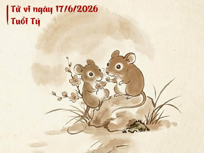 Tử vi ngày 17/6/2026 tuổi Tý