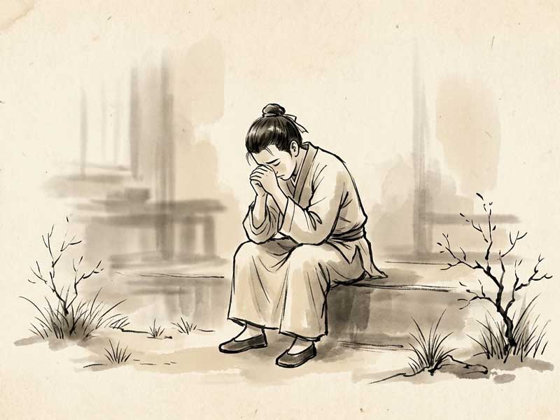 Tâm lý dễ lo âu, suy nghĩ nhiều và tự tạo áp lực cho bản thân