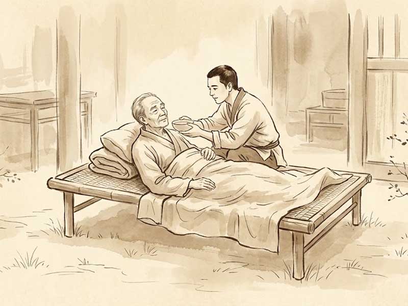 Hậu vận an yên, cuối đời dễ hưởng sự chăm sóc và đưa tiễn trọn nghĩa