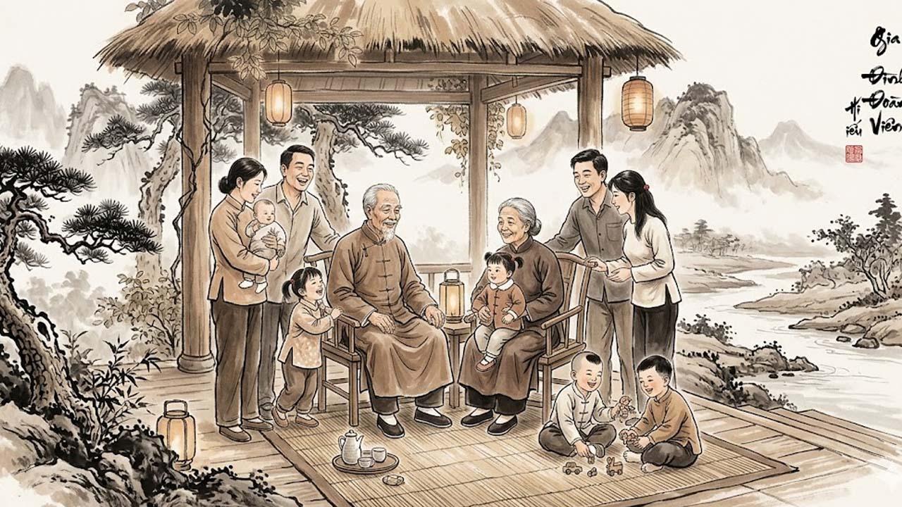 Sao Thiên Lương cung Phụ Mẫu ám chỉ cha mẹ đức độ, sống thọ, gia đạo an nhàn