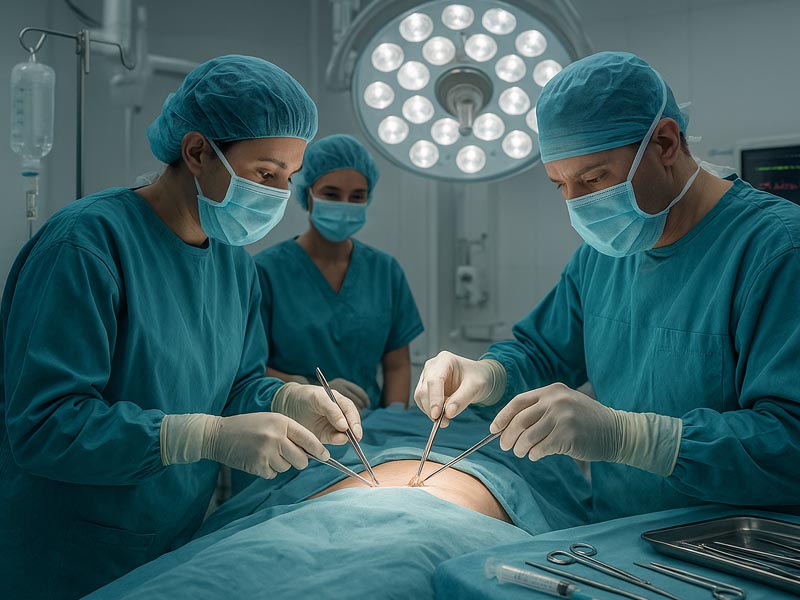 Nhập viện phẫu thuật khi kiếp sát vào hạn
