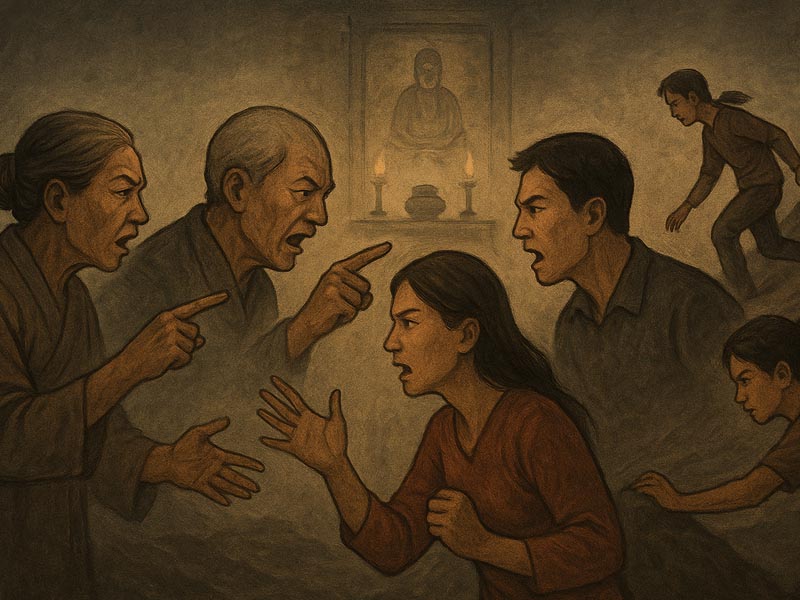 sao thái tuế an cung phúc đức dòng họ tranh chấp 