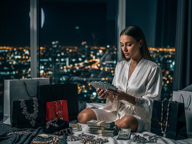 dễ sa đà vào việc tiêu pha cho tình ái khi sao thai nhập cung tài bạch 