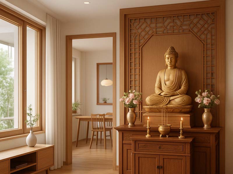 nhà cửa khang trang khi sao thiên quan tại cung điền trạch
