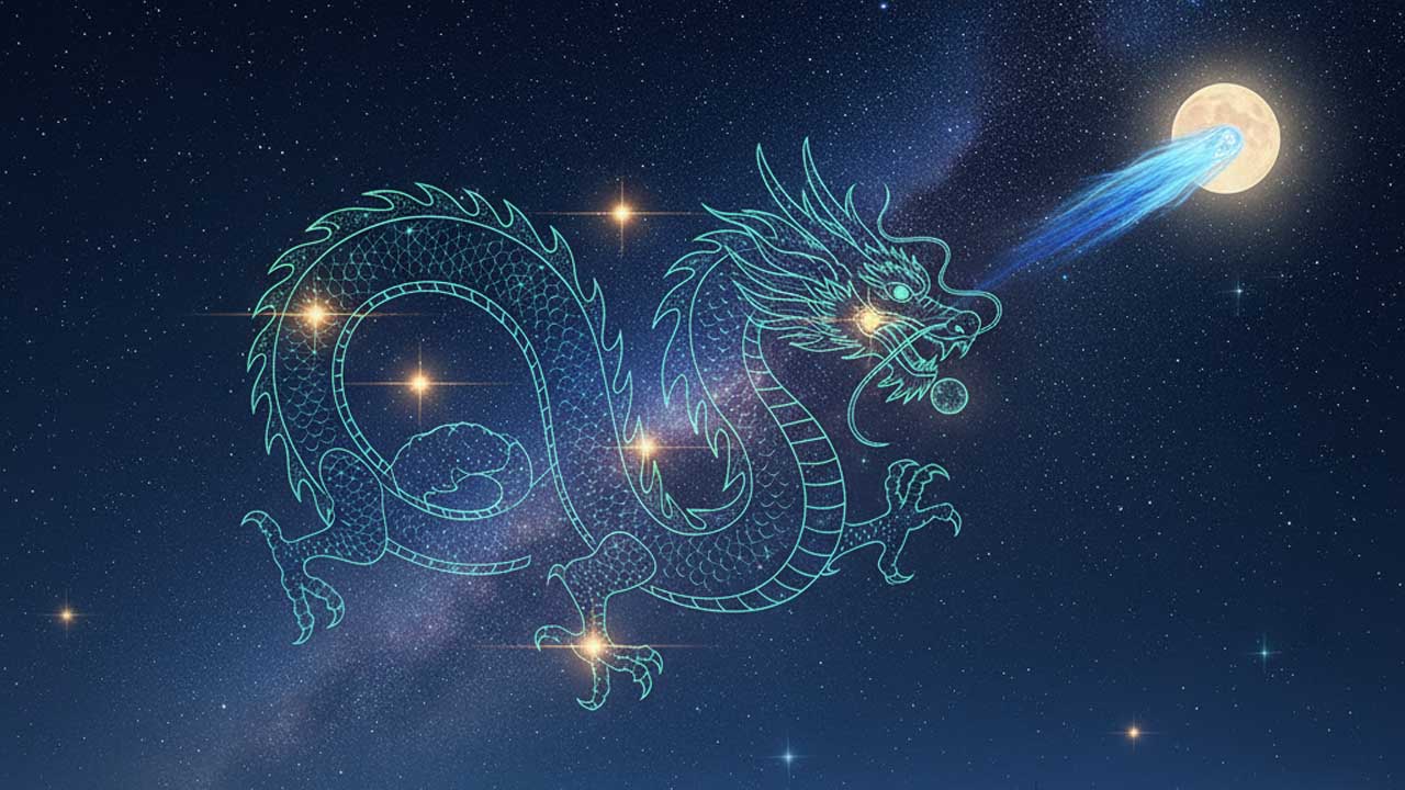 Sao Thanh Long biểu tượng của trí tuệ, thuận lợi, vui vẻ và văn chương