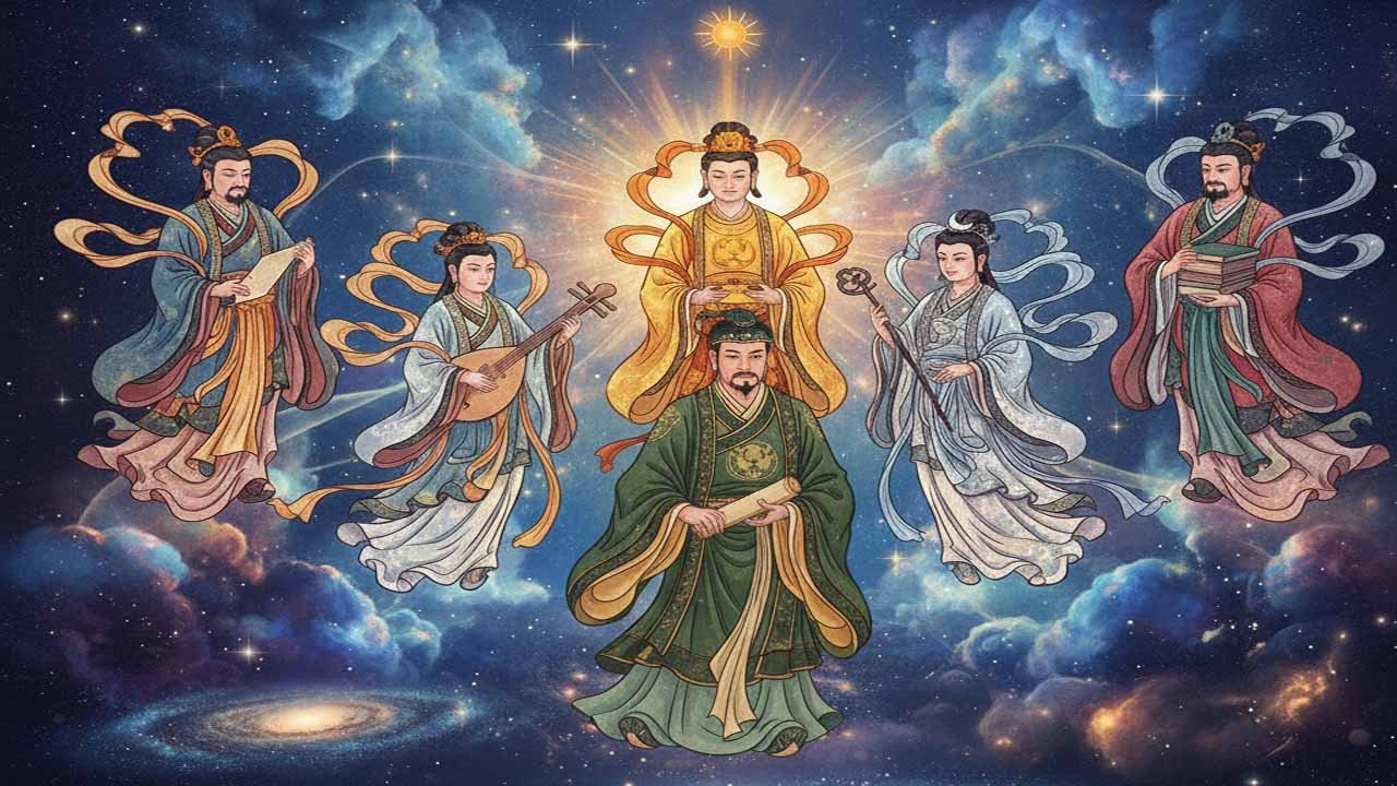 Lục Cát Tinh đại diện cho may mắn, phúc lành, thuận lợi và trấn áp