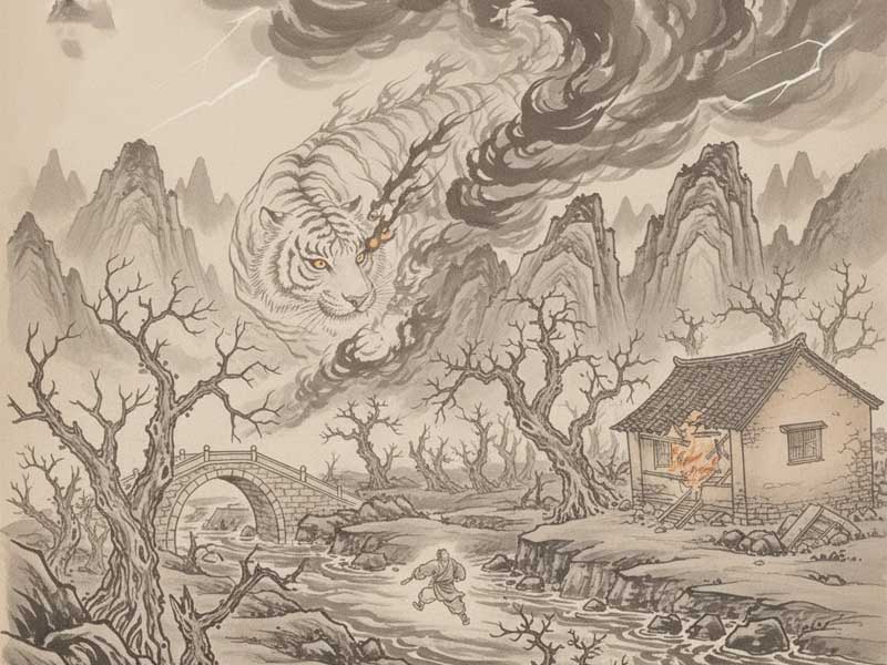 sao lưu bạch hổ trong tử vi