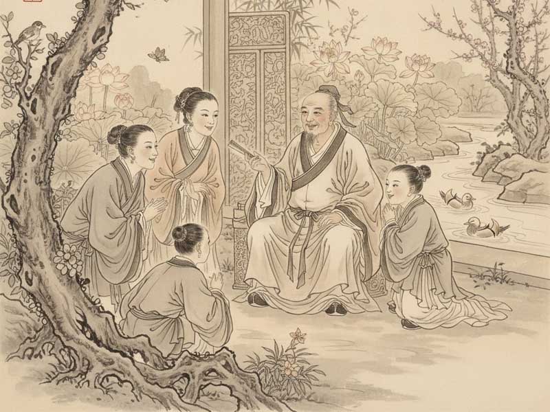 sao đào hoa trong bộ tam minh