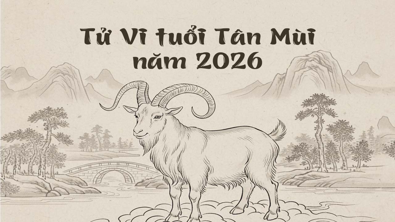 Tử Vi tuổi Tân Mùi năm 2026 phải chú trọng về tài chính lẫn thể chất
