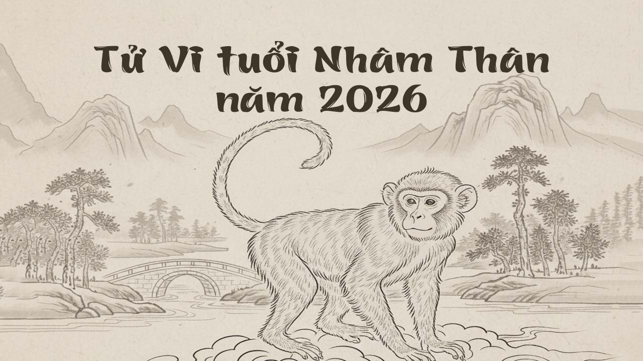 Tử Vi tuổi Nhâm Thân năm 2026 cần giữ bình tĩnh trong các quyết định
