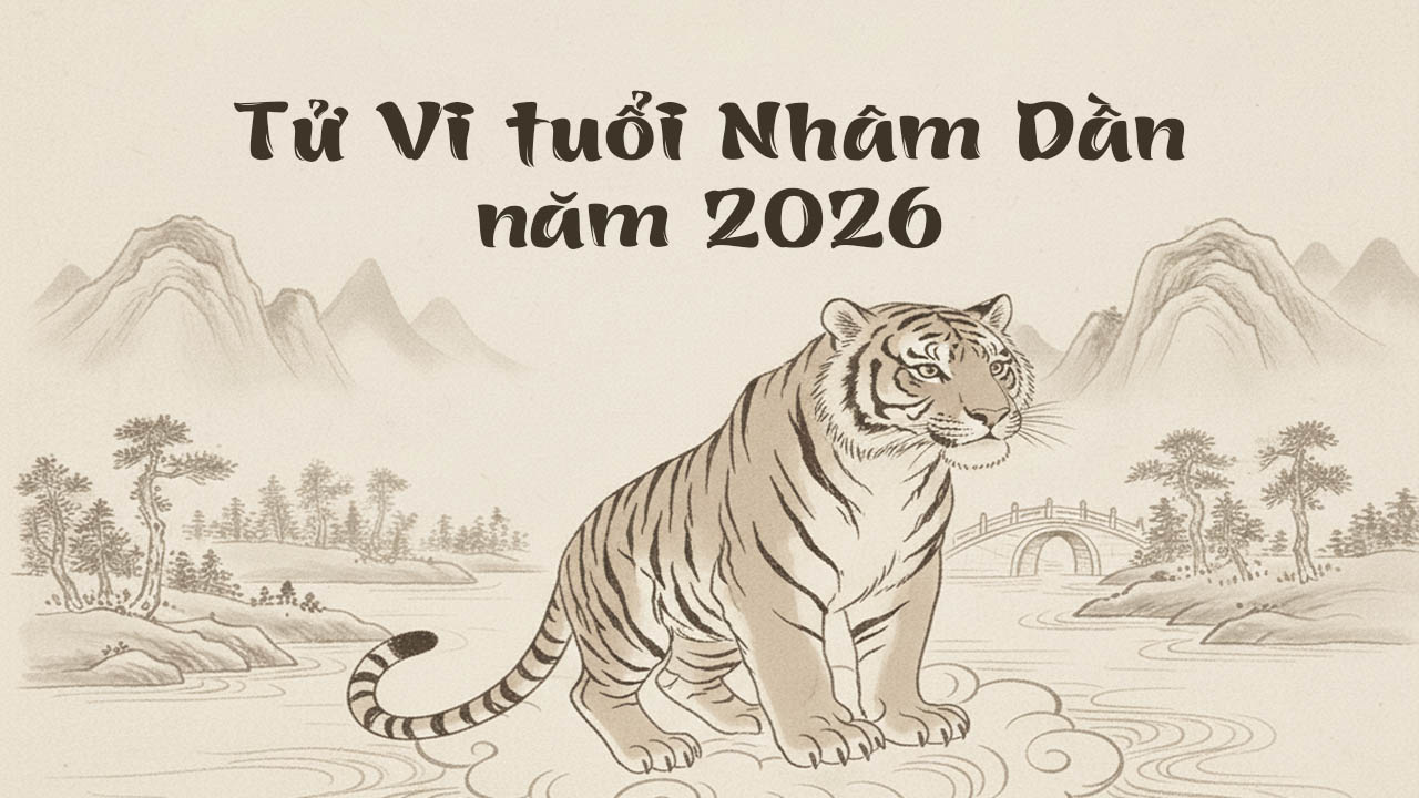 Tử Vi tuổi Nhâm Dần năm 2026 luận giải về các khía cạnh cuộc đời