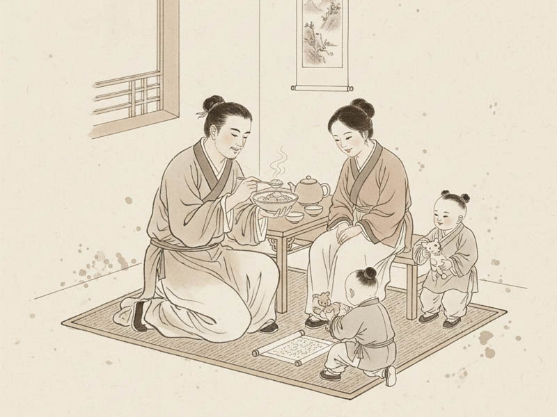 tính cách người thân cư phu thê