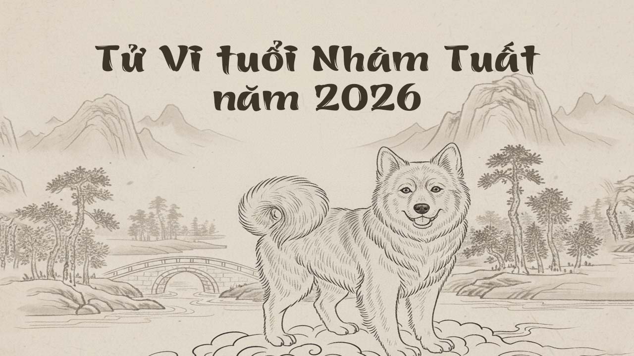 Tử Vi tuổi Nhâm Tuất năm 2026 chủ sự cân bằng công việc và sức khỏe