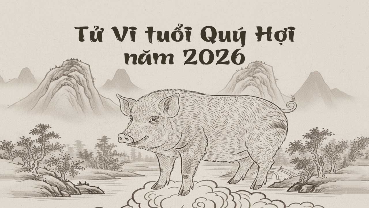 Tử Vi tuổi Quý Hợi năm 2026 bước vào giai đoạn chuyển vận đầy sóng gió