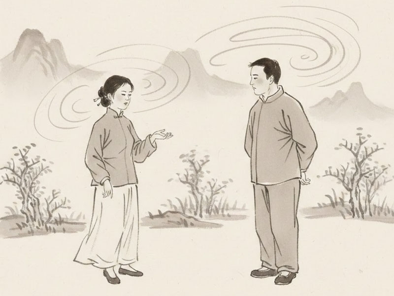 Lưu Đào Hoa tại cung Phu Thê
