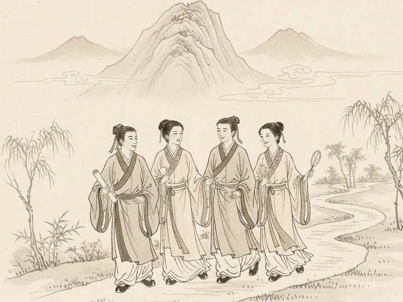  Lưu Đào Hoa tại cung Nô Bộc