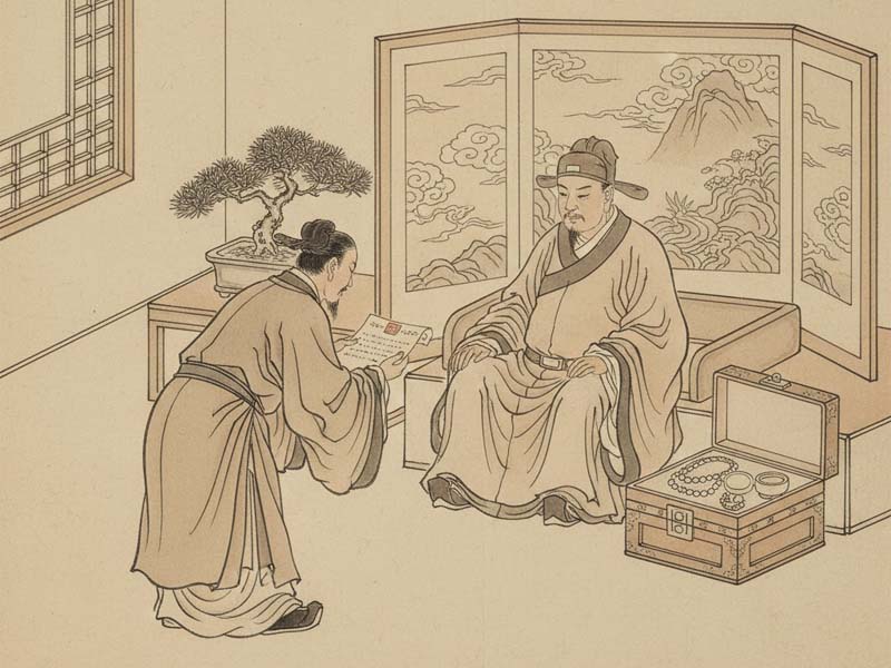 Lưu Văn Khúc thủ cung Tài Bạch