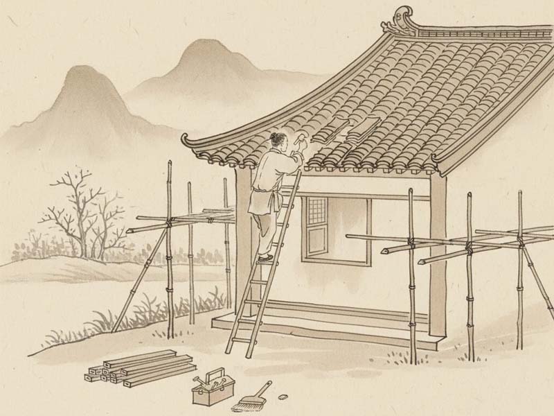 Lưu Văn Khúc tại cung Điền Trạch