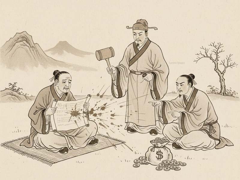 Lưu Hóa Quyền đóng tại cung Tài Bạch