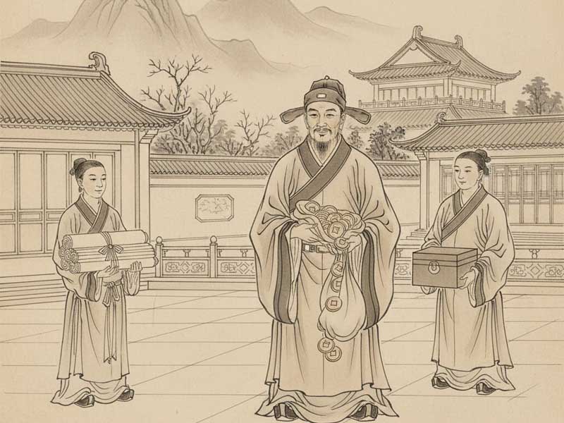 Thái Dương Thái Âm ở cung Tài Bạch