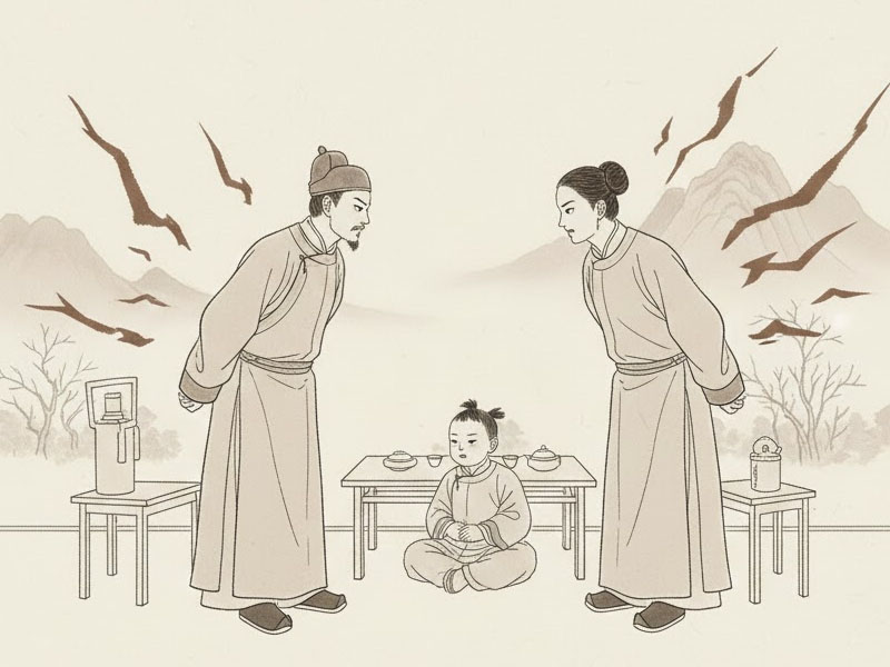 Vũ Khúc Thất Sát cư cung Phụ Mẫu