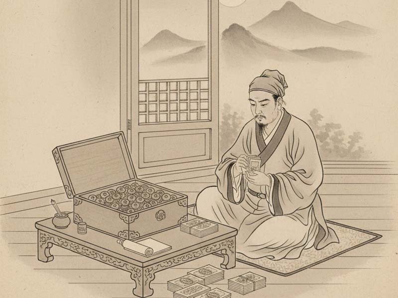 Thiên Tài Thiên Thọ ở cung Tài Bạch