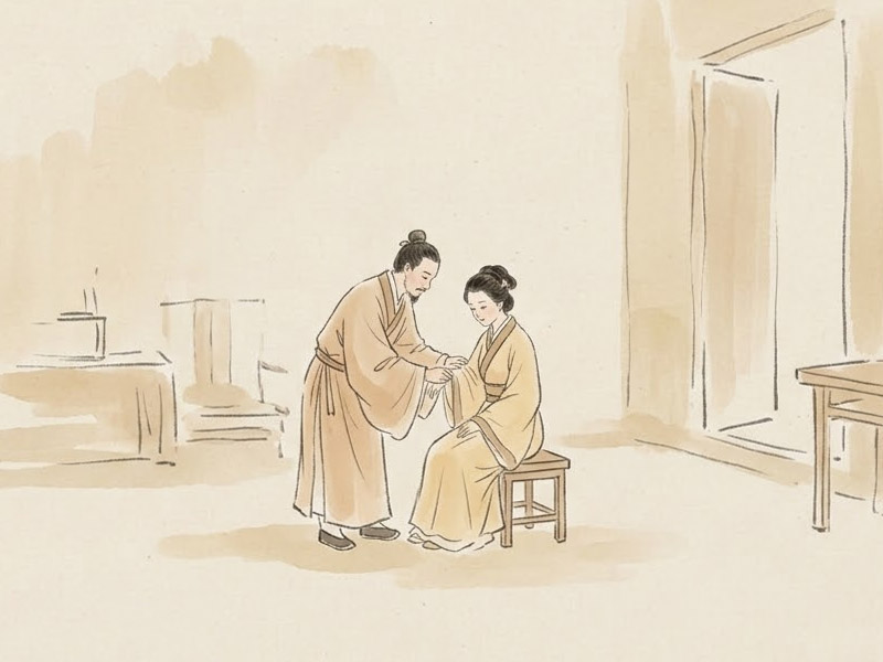 Mẫu người sao Bạch Hổ cung Phu Thê luôn phải lo toan gánh vác cho hôn phối