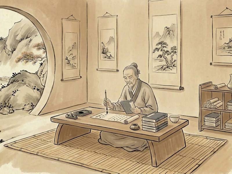 Cặp Cô Thần Quả Tú tại cung quan lộc