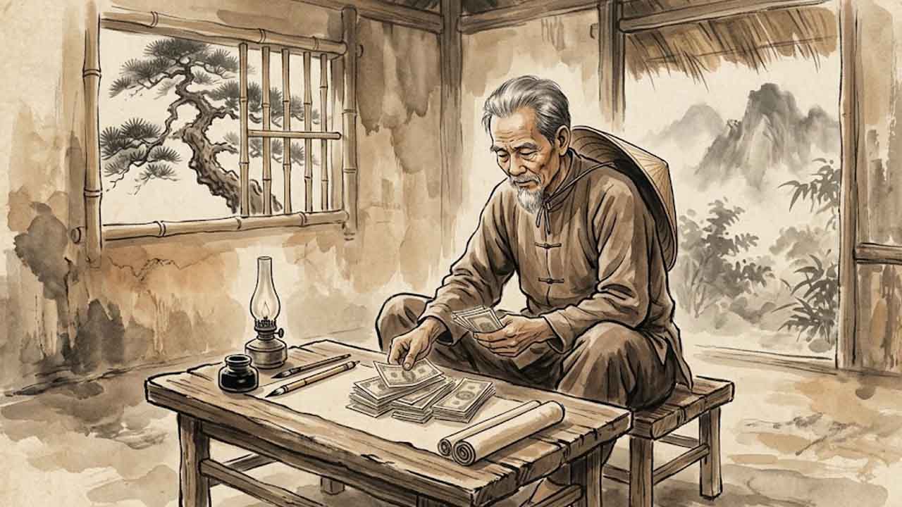 Sao Địa Võng cung Tài Bạch khiến tài chính không bứt phá, chậm rãi nhưng bền lâu