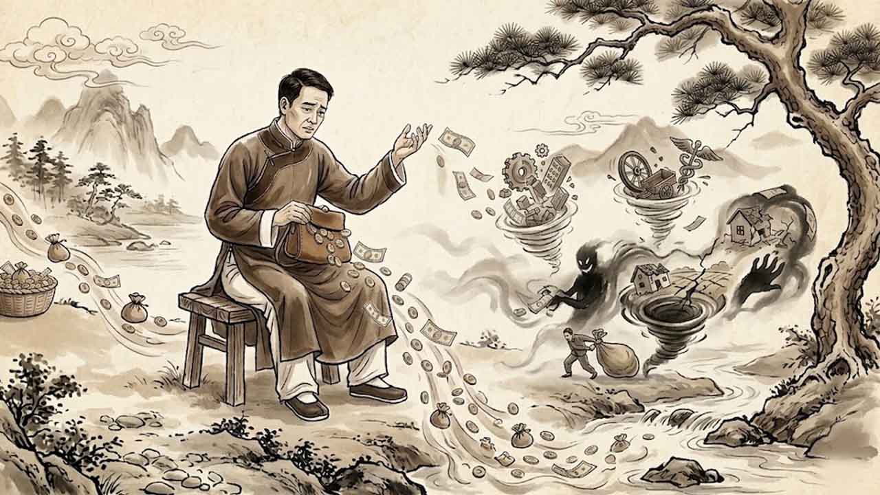 Lộc Phùng Xung Phá trong Tử Vi báo hiệu họa phá sản, tụ tán thất thường
