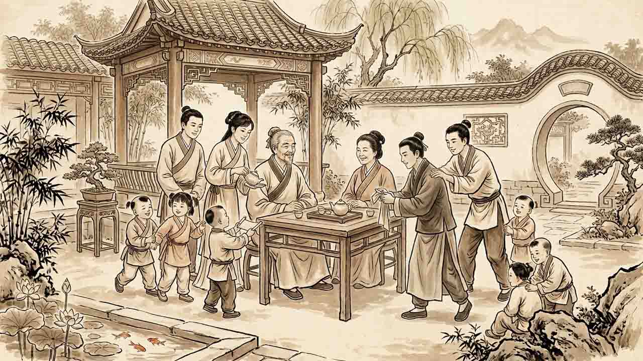 Sao Trường Sinh cung Tử Tức giúp con cái khỏe mạnh, hiếu thuận và vượng khí