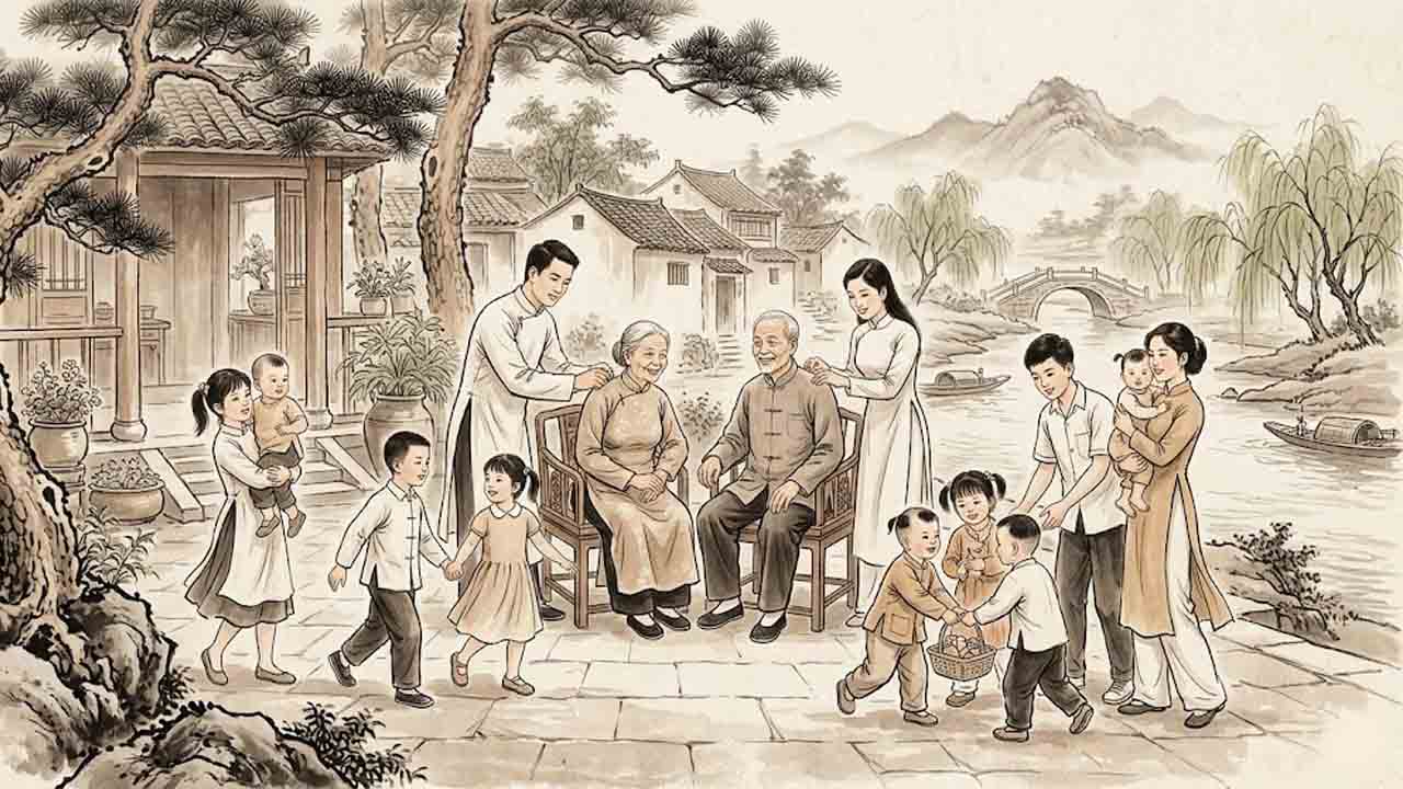 Sao Hữu Bật cung Tử Tức chỉ sự con cái tháo vát, tài giỏi và đông vui