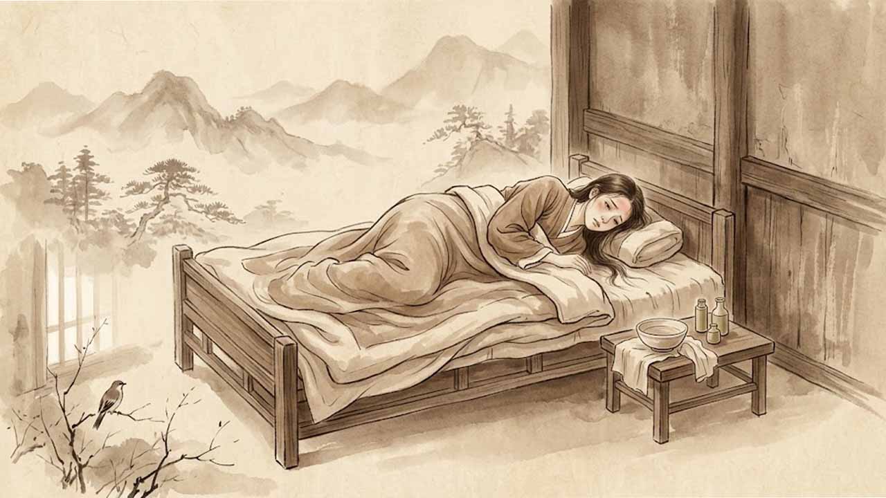 Sao Bệnh Phù cung Tật Ách cảnh báo bệnh mãn tính và suy nhược dai dẳng