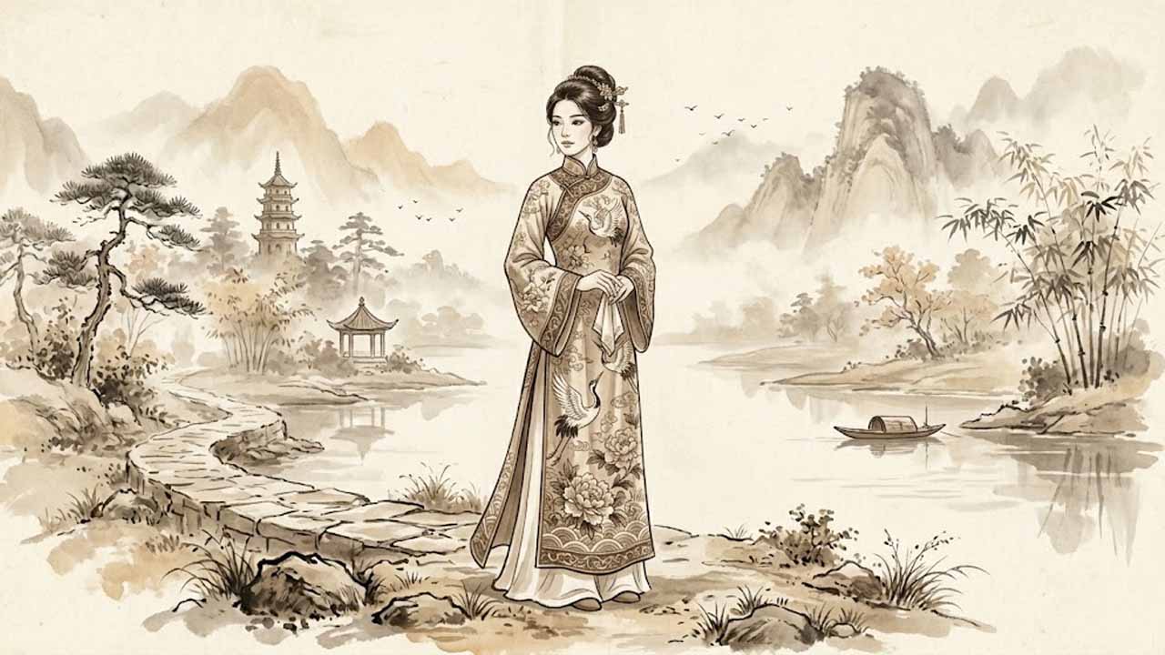 Bộ Long Trì Phượng Các đại diện cho thần thái đài các, đời sống phong lưu
