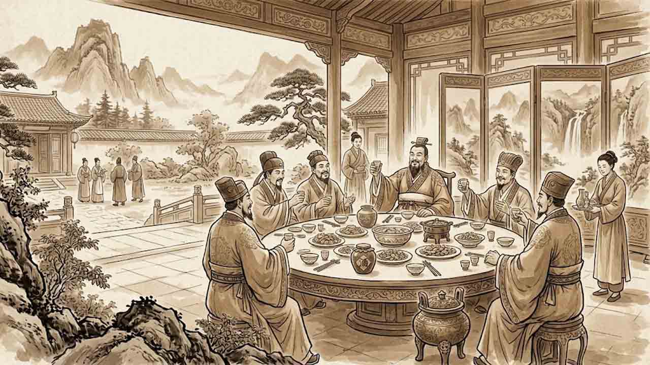 Sao Thiên Trù cung Thiên Di chủ sự ngoại giao trên bàn tiệc, đi xa luôn đủ đầy