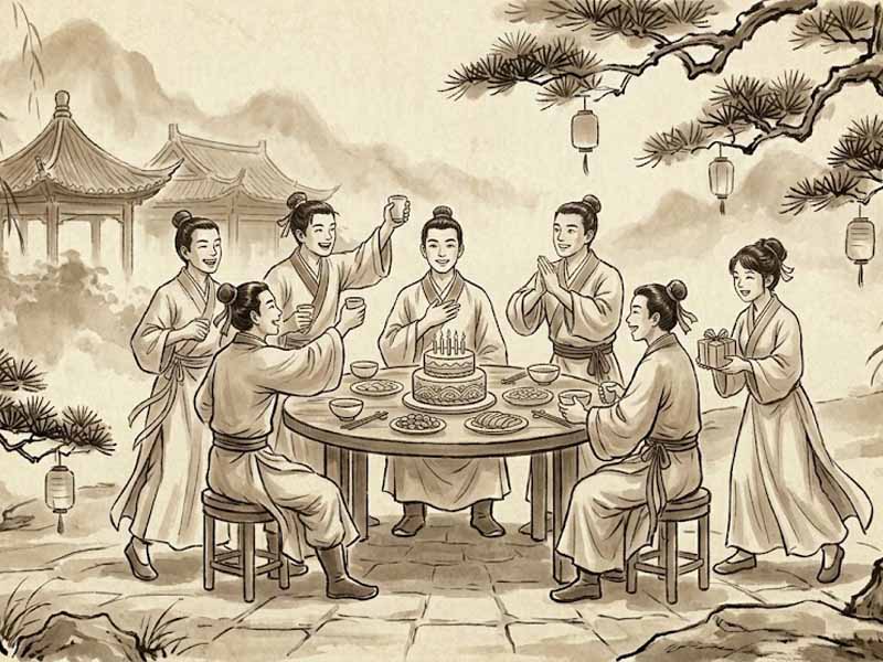 Bộ đôi Thiên Hỷ Hỷ Thần Mặt ở cung Điền Trạch