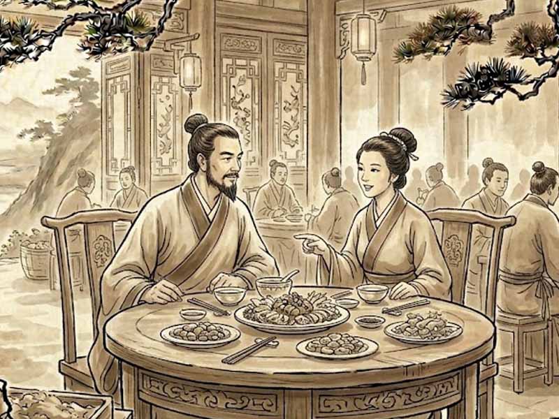  Thiên Đồng cung Phu Thê tọa Dần Thân