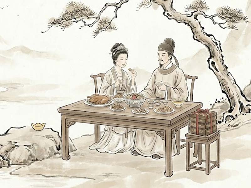 Cung Phu Thê có Lộc Tồn giúp đời sống hôn nhân ổn định, sung túc, thầm lặng