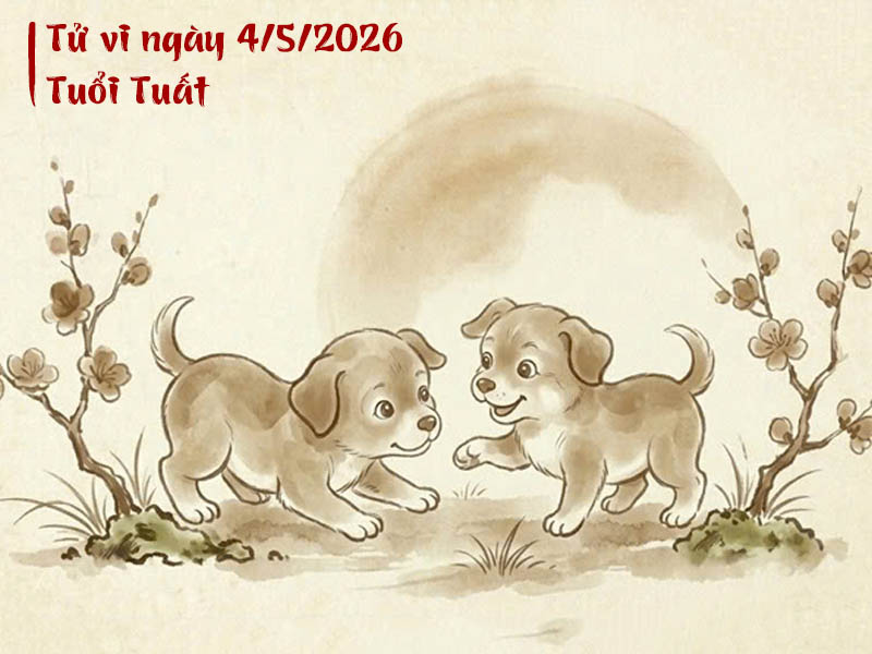 tử vi tuổi tuất ngày 4-5