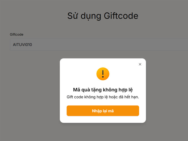 Lưu ý quan trọng khi sử dụng Giftcode để thành công và suôn sẻ