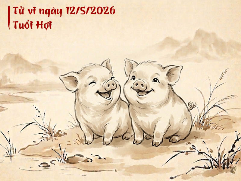 tử vi ngày 12/5/2026 tuổi hợi